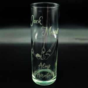 Verre Tube Gravé 30cl