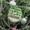 Boule de Noël 3D en bois - Cerf