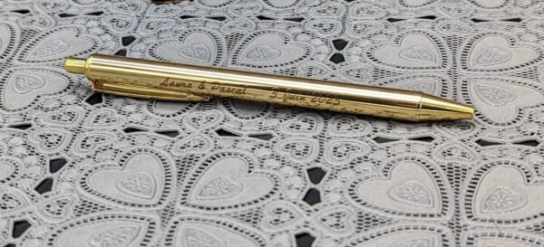 Stylo acier personnalisé