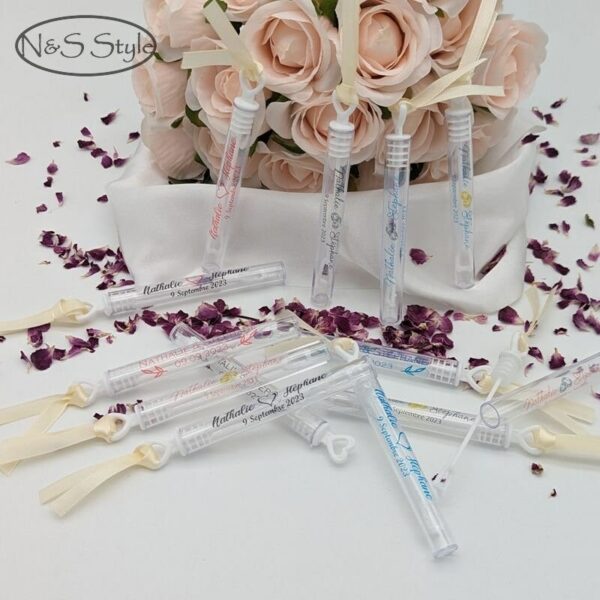 Tube à bulle savon mariage anniversaire Evjf evg fete – Image 2
