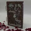 Livre d'or en bois personnalisé pour mariage noce pacse retraite – Image 2