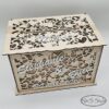 Urne cagnotte l’une de miel mariage personnalisée en bois – Image 6