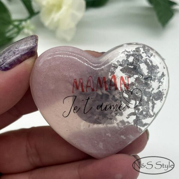 Magnet aimant en resine epoxy pour mariage cadeau invité baptême anniversaire noël fete – Image 3