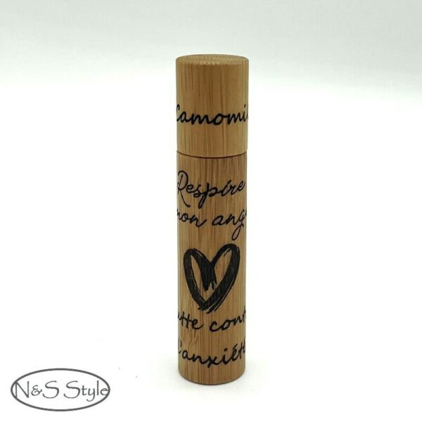 Roll-on applicateur de parfum huile essentielle en bois personnalisé – Image 3