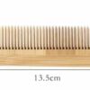 Peigne en bois de bambou personnalisée pour cadeau anniversaire mariage Evjf – Image 3