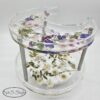 vide poche décoration résine epoxy fleurs séchées cadeau déco – Image 6