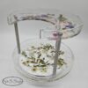vide poche décoration résine epoxy fleurs séchées cadeau déco