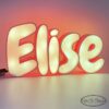 Lettre 3D lumineuse prénom mot ou phrase – Image 4