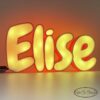 Lettre 3D lumineuse prénom mot ou phrase – Image 5