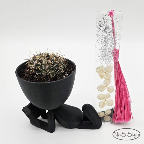 Cadeau mariage invités pot de fleur cactus 3D – Image 8