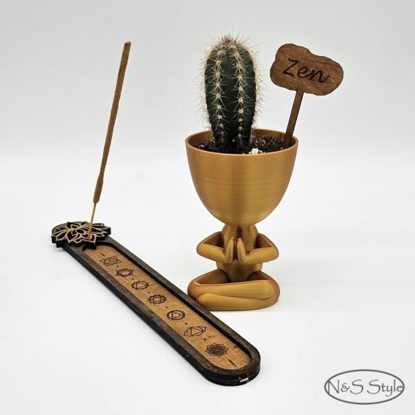 Cadeau mariage invités pot de fleur cactus 3D – Image 9