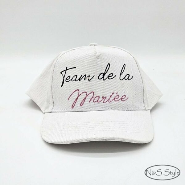 Casquette personnalisée pour vos événements fête anniversaire mariage evjf evg chapeau – Image 2
