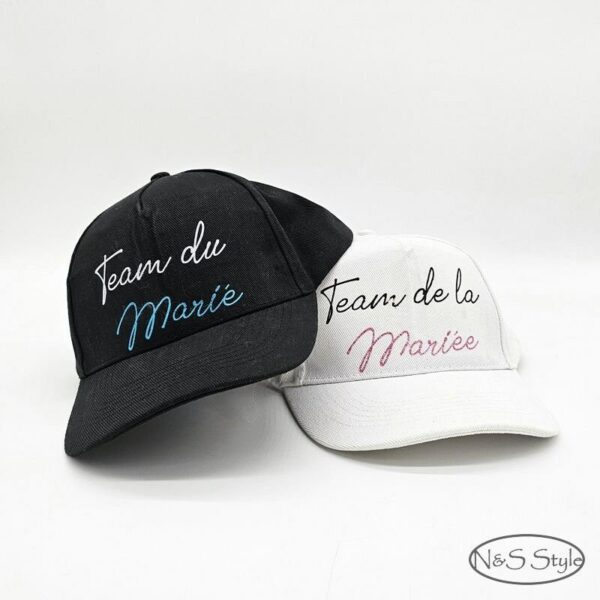 Casquette personnalisée pour vos événements fête anniversaire mariage evjf evg chapeau