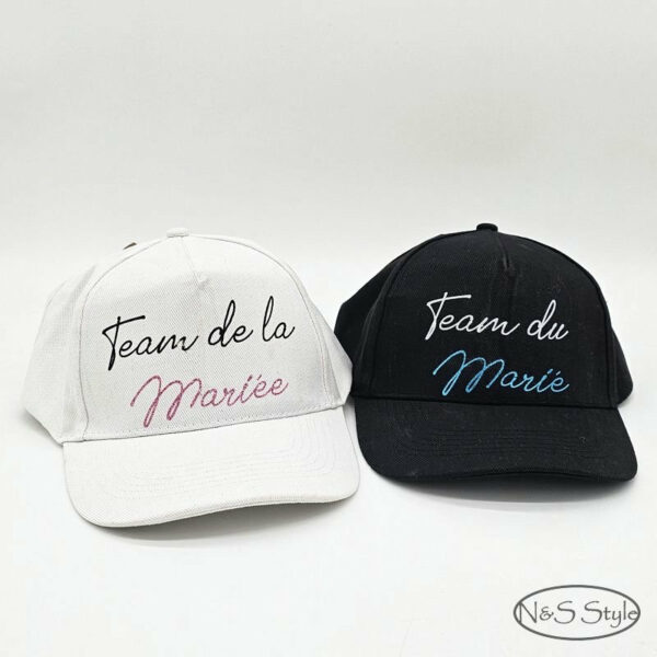 Casquette personnalisée pour vos événements fête anniversaire mariage evjf evg chapeau – Image 4